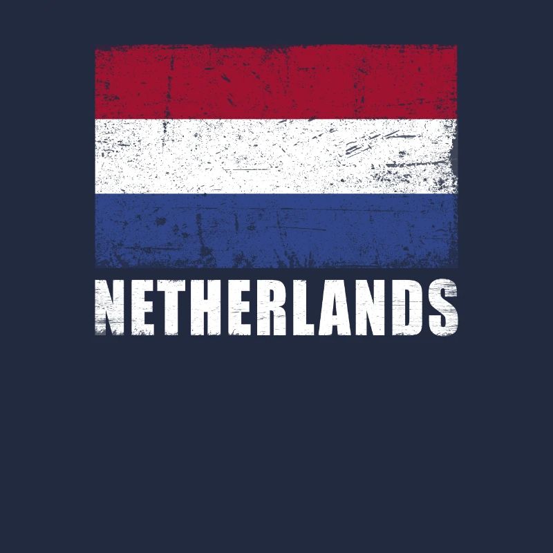 Pays-Bas Drapeau Grunge Pays-Bas Drapeau