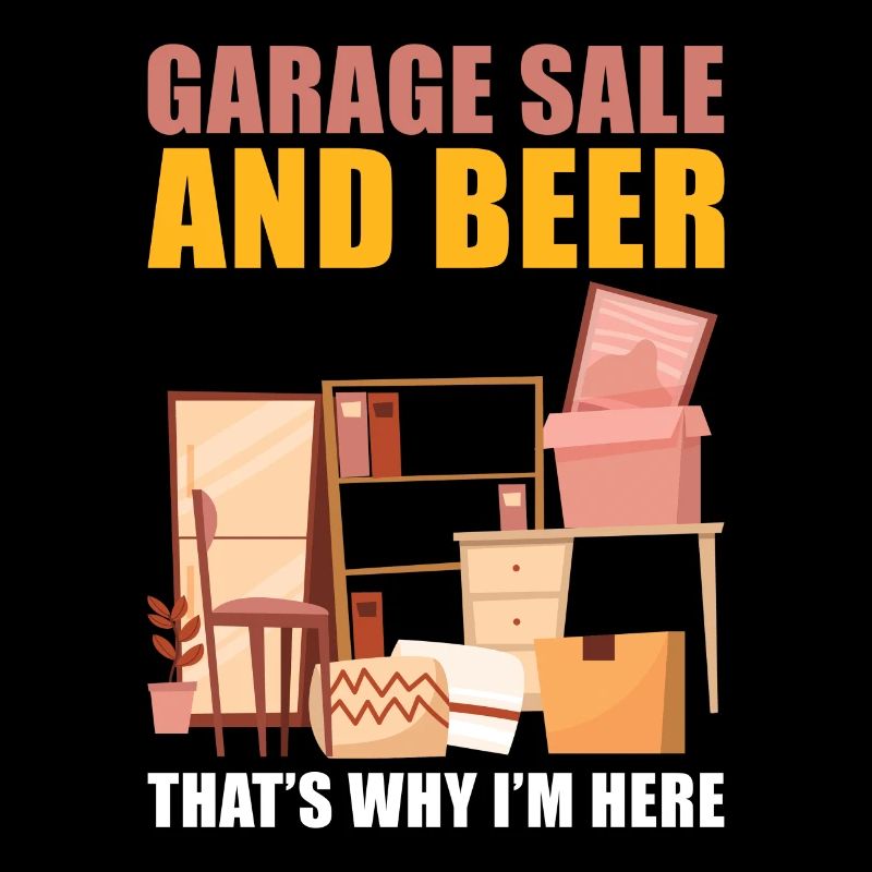 Slogan de vente de garage