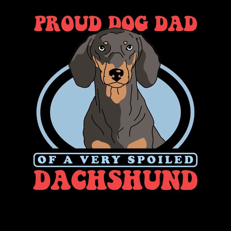 Papa teckel | Cadeau de propriétaire de chien teckel