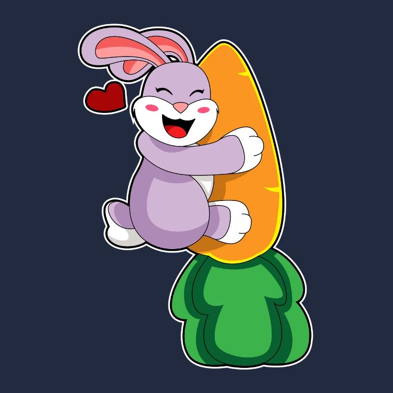Rabbit with carrot
