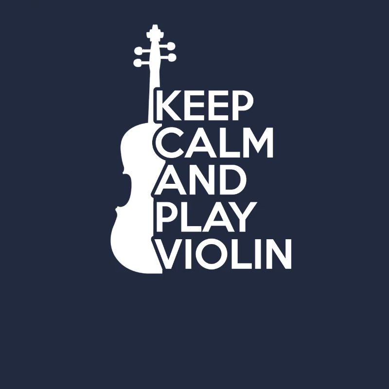 Restez calme et jouez du violon