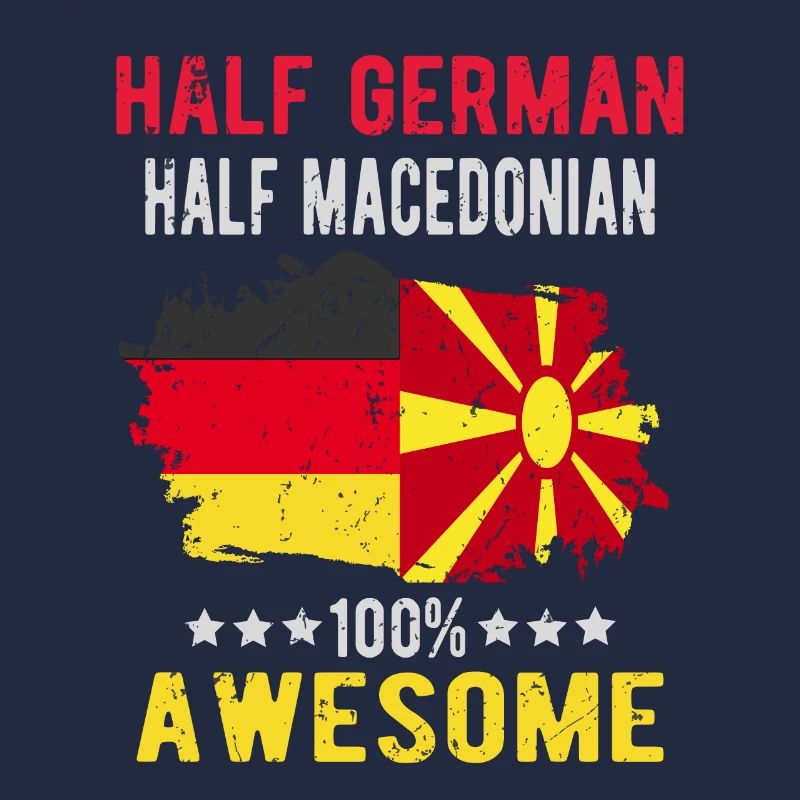 Half German Half Macedonian
