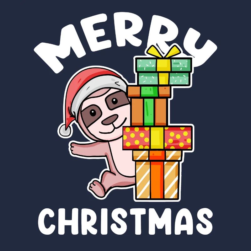 Merry Christmas Sloth