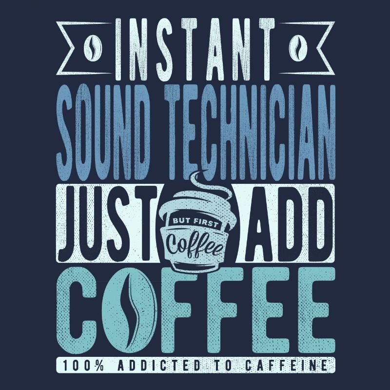 Café de technicien du son disant