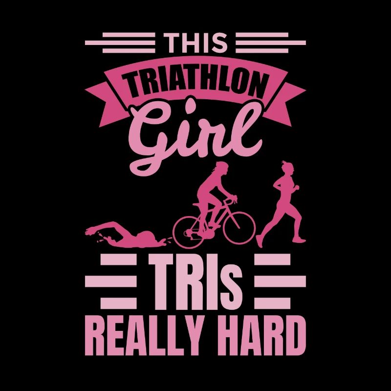 Triathletenmädchen