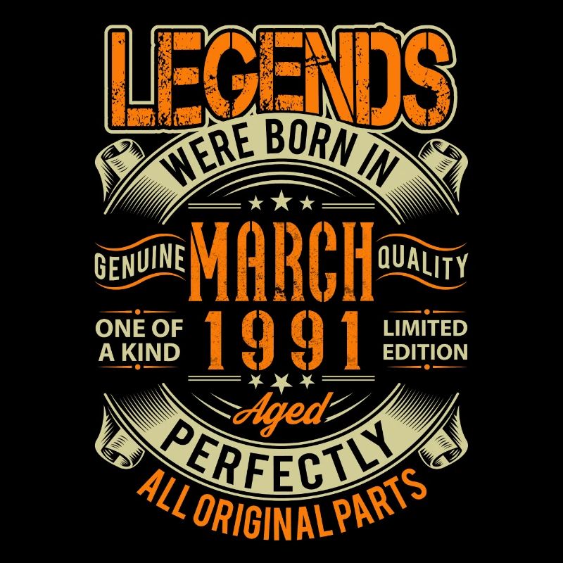 1991 Mars Anniversaire Légende
