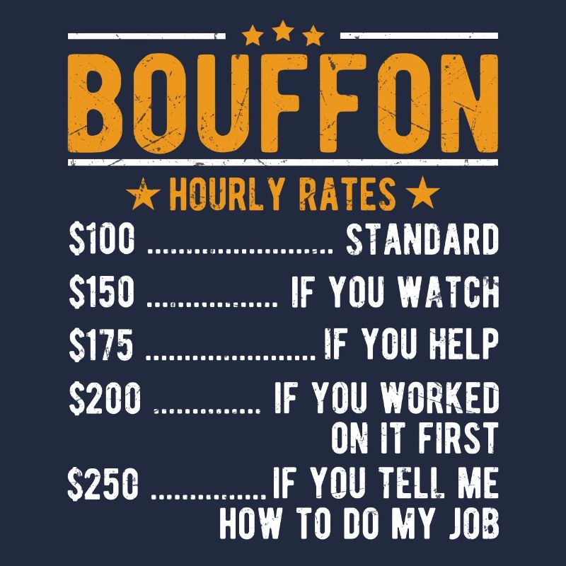 Salaire horaire Bouffon