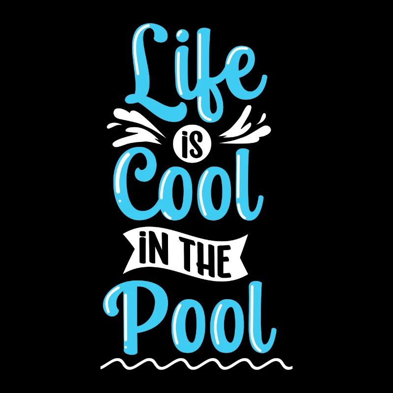 Das Leben Ist Cool Im Pool Schwimmen Sport