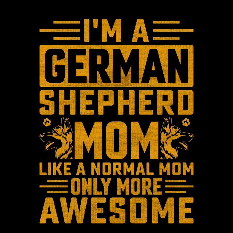 Ich bin Mutter eines Deutschen Schäferhundes