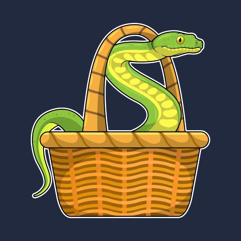 Panier serpent