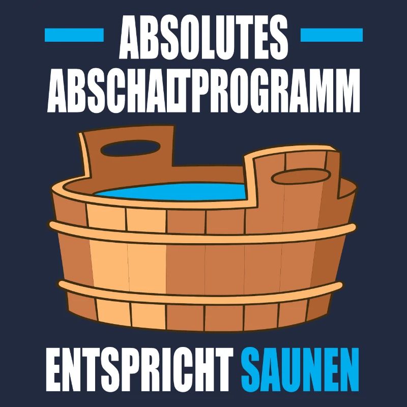 Absolutes abschalt Programm entspricht Saunen