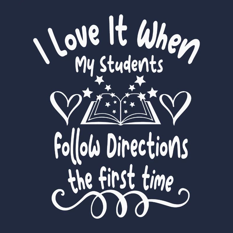 Students follow instructions the first time