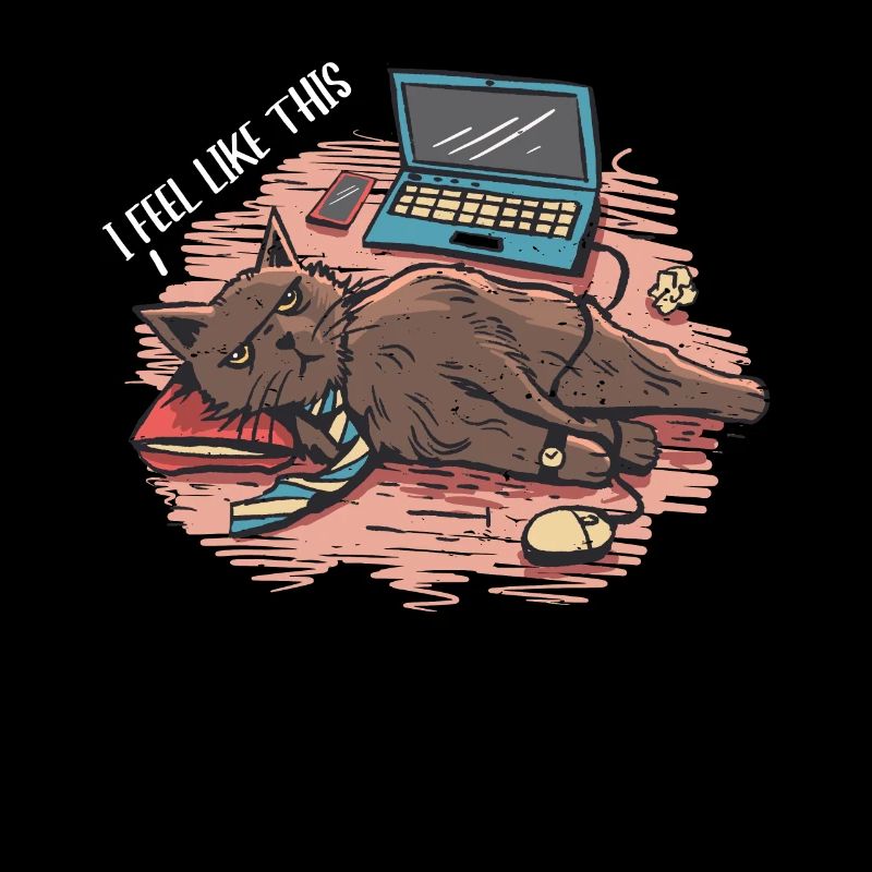 Je me sens comme ce stress-conscient, fatigué,