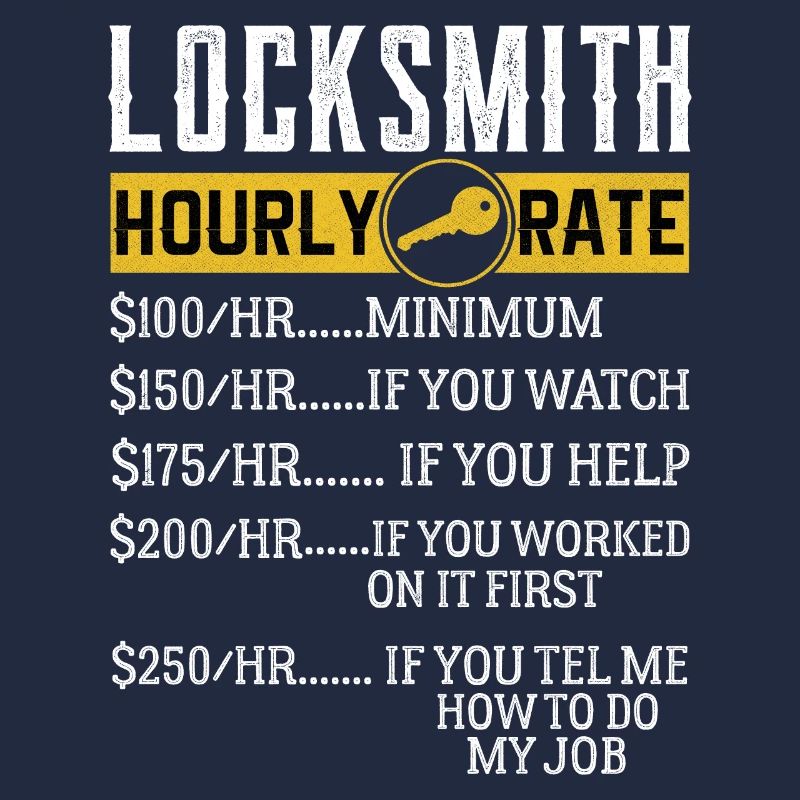 Locksmith Hourly rates Locksmith