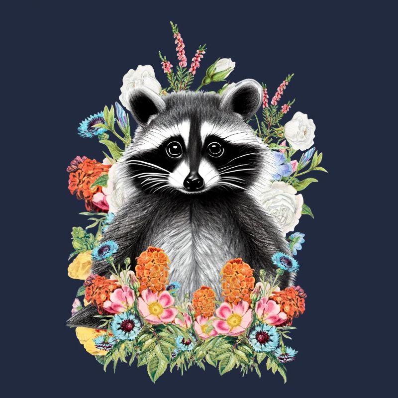 Fleurs de raton laveur