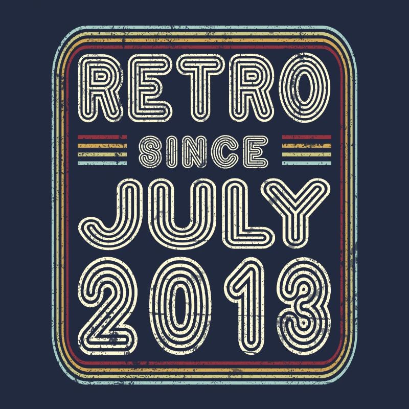 Birthday July 2013 Retro Gift