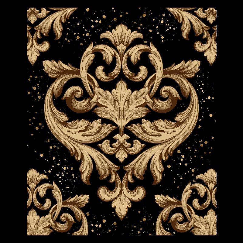 Barock, Barock-Design, Baroque Boho-Ornament