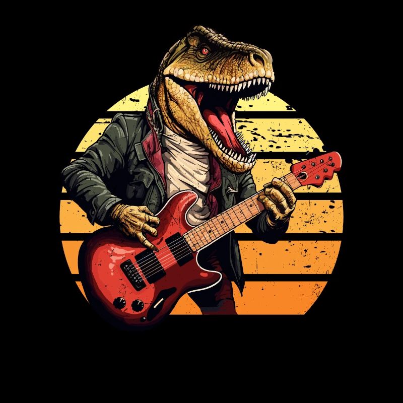 T-rex joue le guitariste Dino