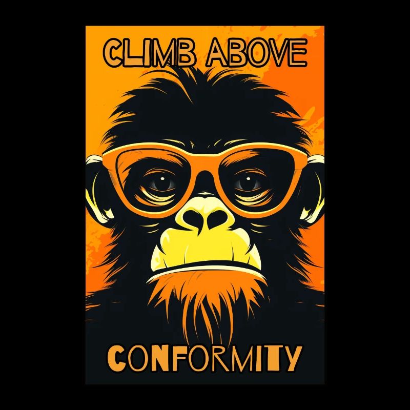 Surmonter la conformité : singe frissonnant