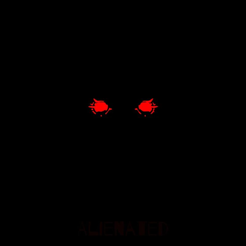 Visage extraterrestre aliéné