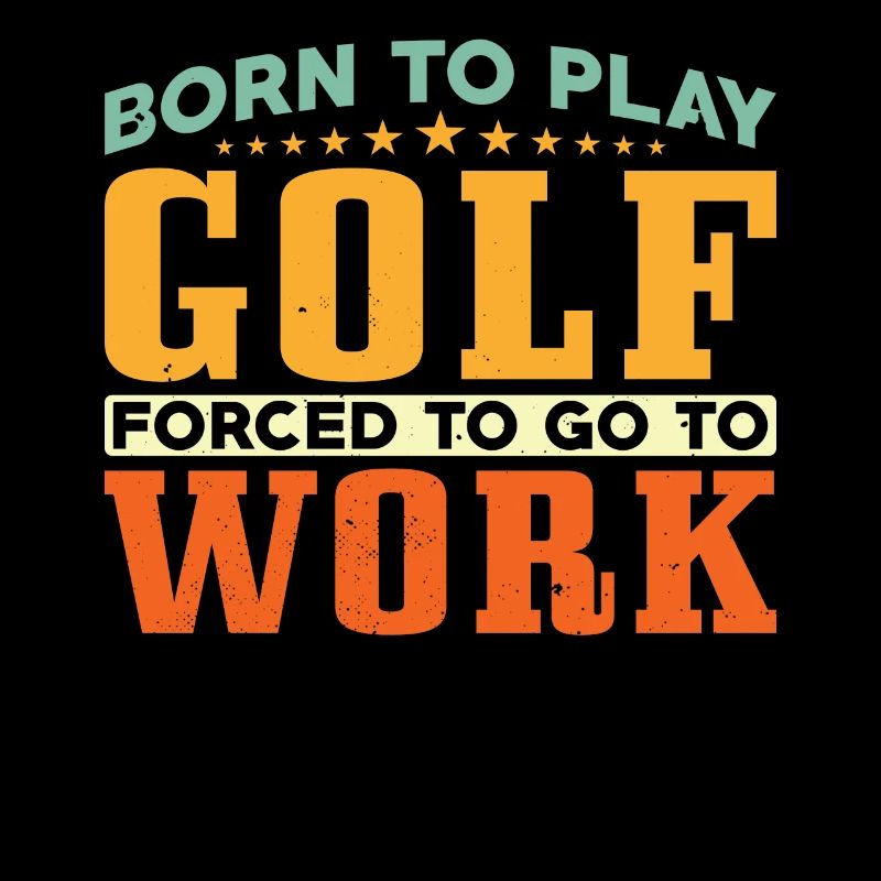 Né pour jouer au golf