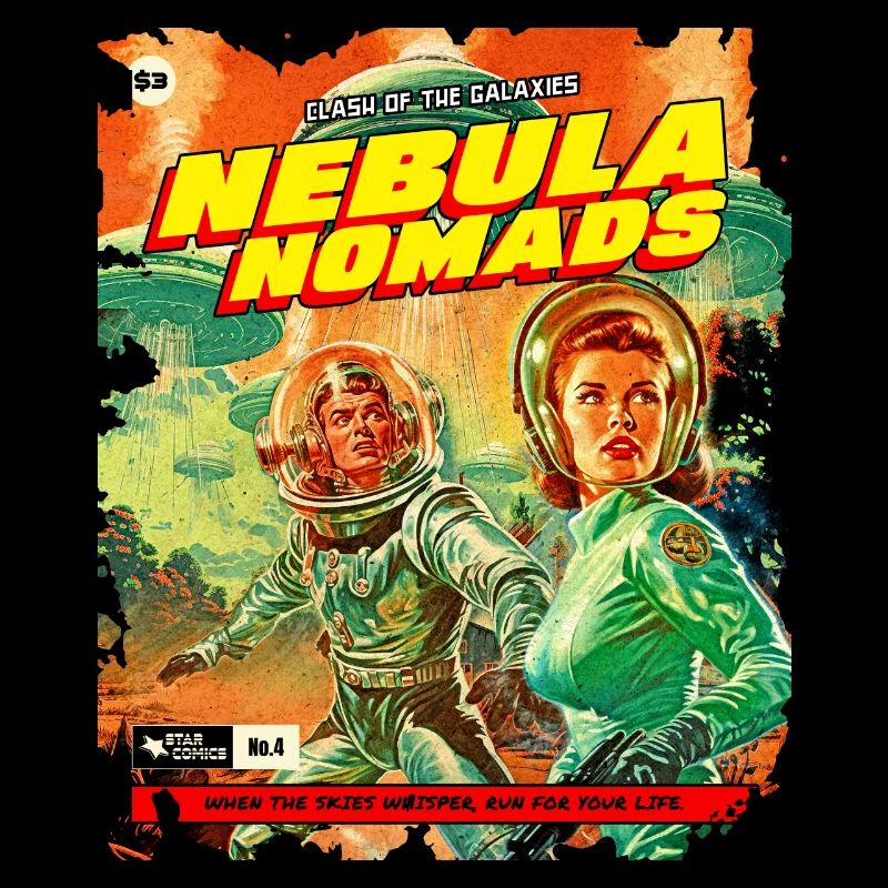 Bande dessinée, bande dessinée des années 50, Nebula nomads