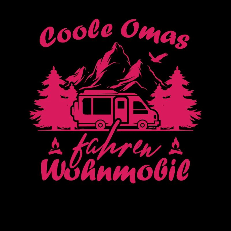 Camping Rentner Coole Omas fahren Wohnmobil