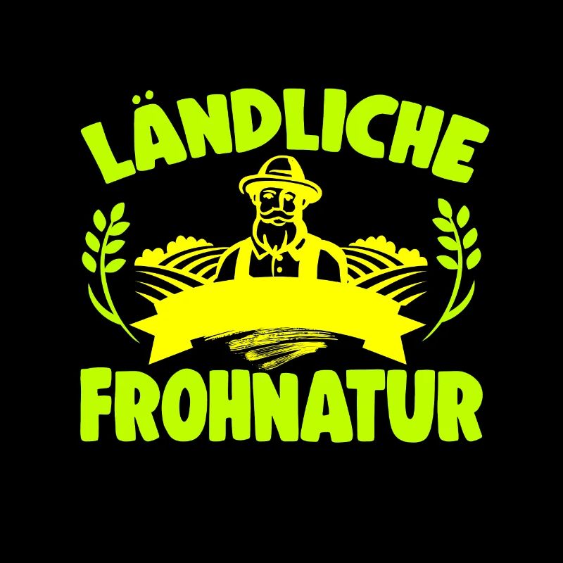Nachwuchs Landwirt Heugabel Held Bauern
