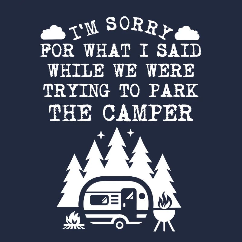 Camping Caravan Campfire Barbecue Campsite