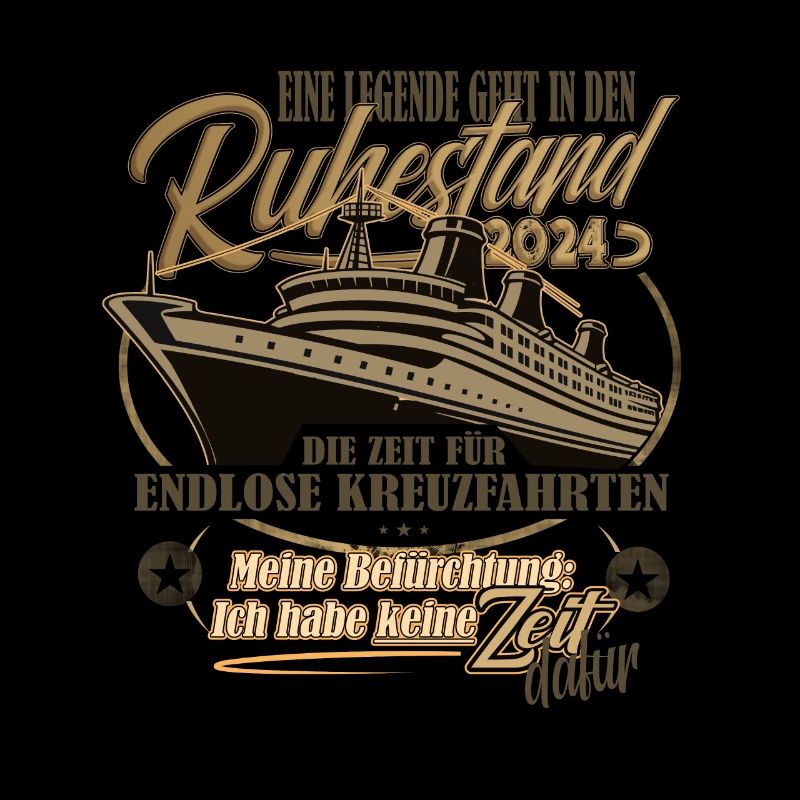 Legende, Rente, Ruhestand, Kreuzfahrt, Geschenk