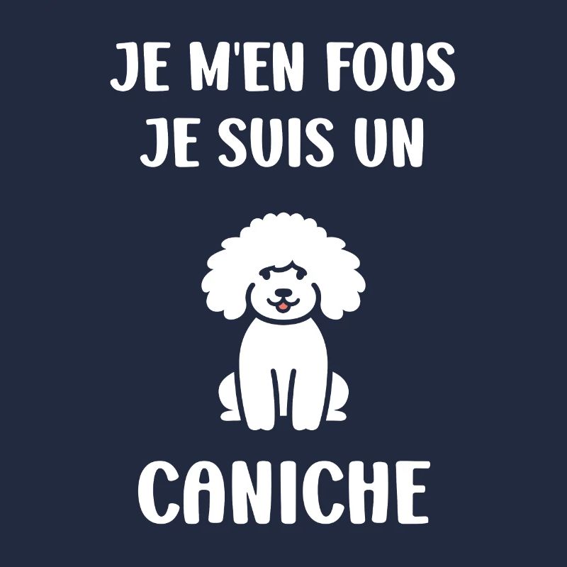 Humour chien petit caniche