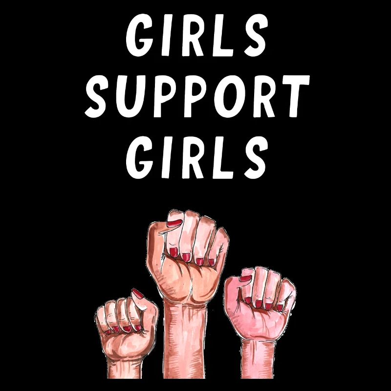 Mädchen unterstützen Mädchen
