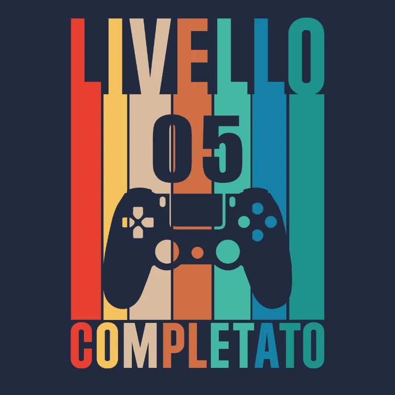 5th Birthday Player Level 5 Complete 5 years