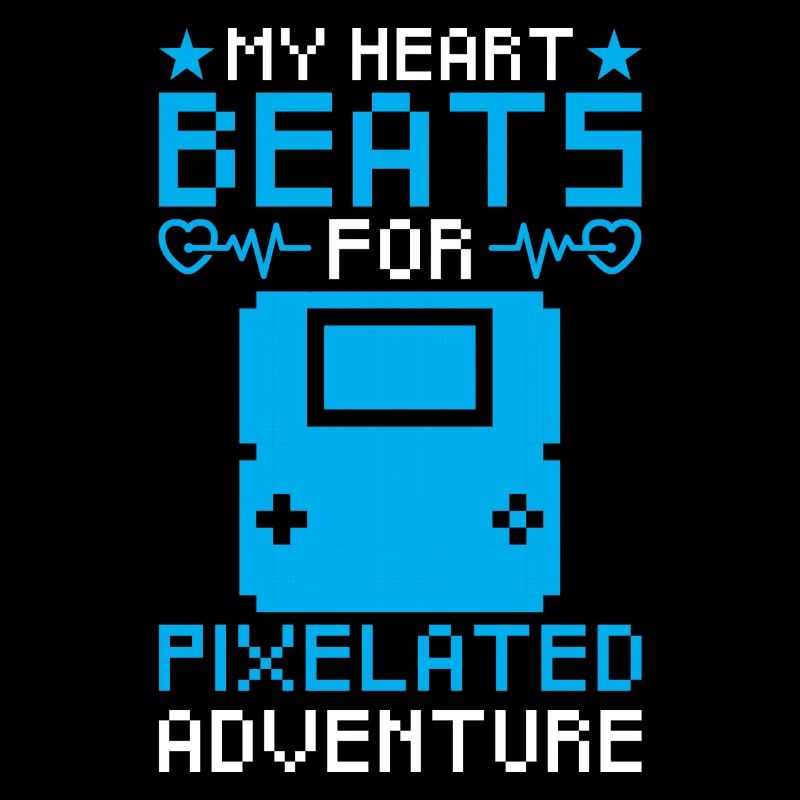 Retro Gaming Love Nostalgia Pixel Graphismes