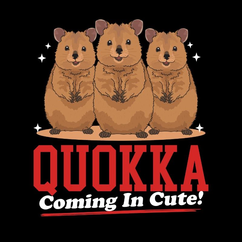 Quokka kangourou à queue courte kangourou cadeau