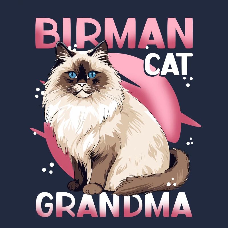 Birma Katzen Oma Birmakatze Birmchen Geschenk