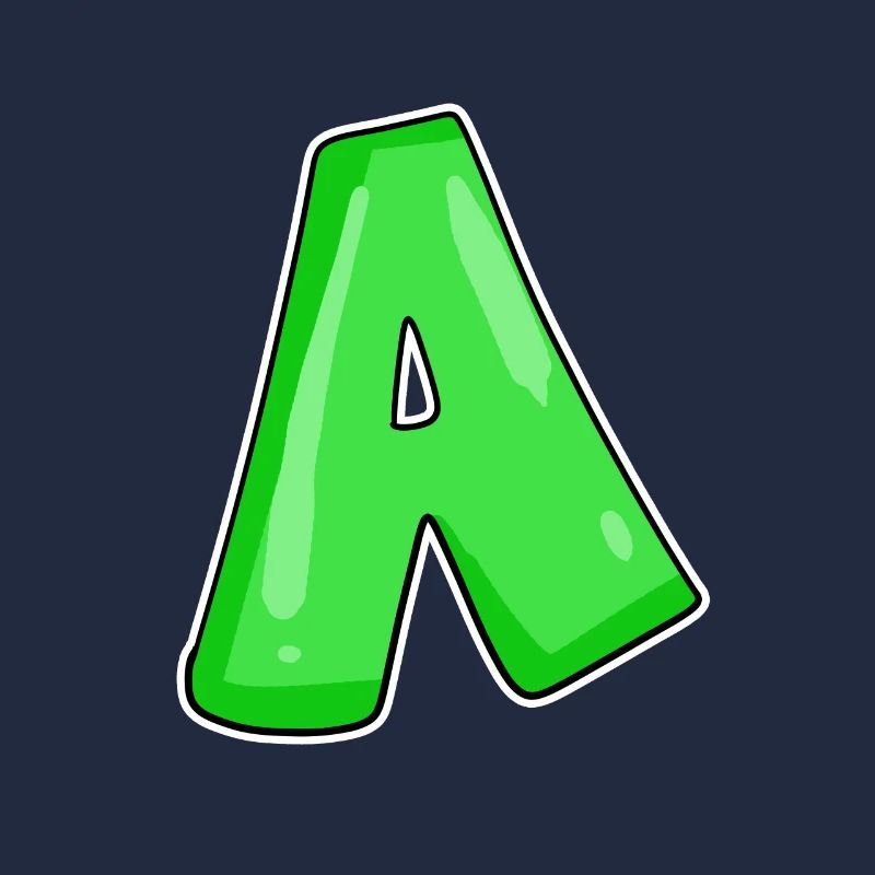 Buchstabe A Anfangsbuchstabe