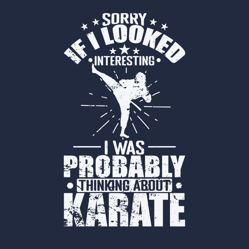 I was Thinking about Karate