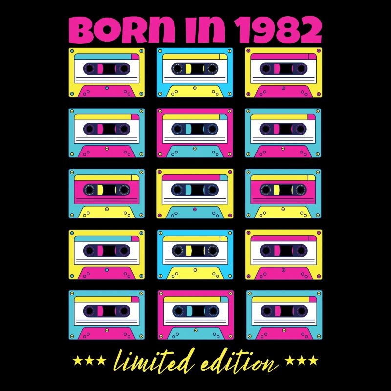 Né en 1982 Cadeau original de cassette classique