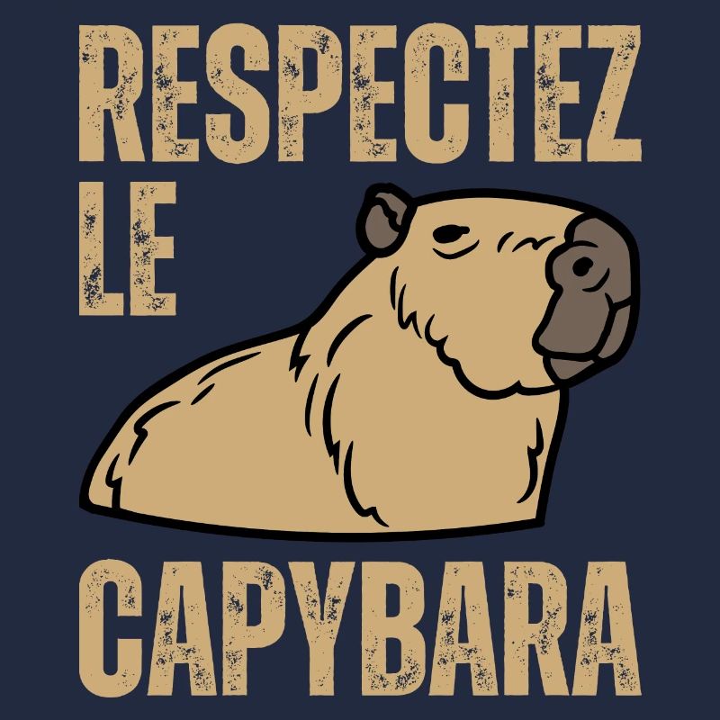 Respectez Le Capybara Ok I Pull Up Capibara Animal