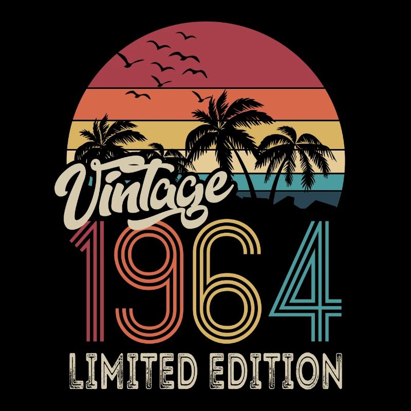 60. Geburtstag 1964 Limited Edition Retro Geschenk