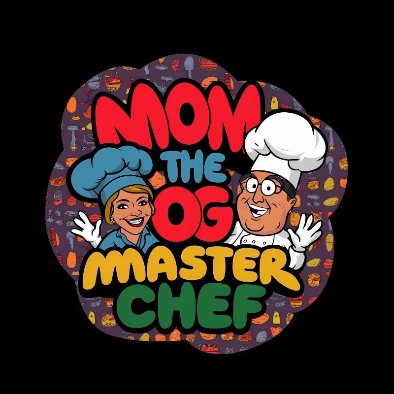 Maman chien Master Chef T-shirt