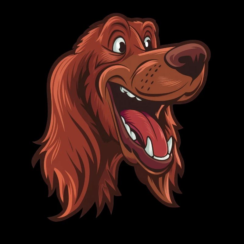 Irish Setter | Cartoon Artwork