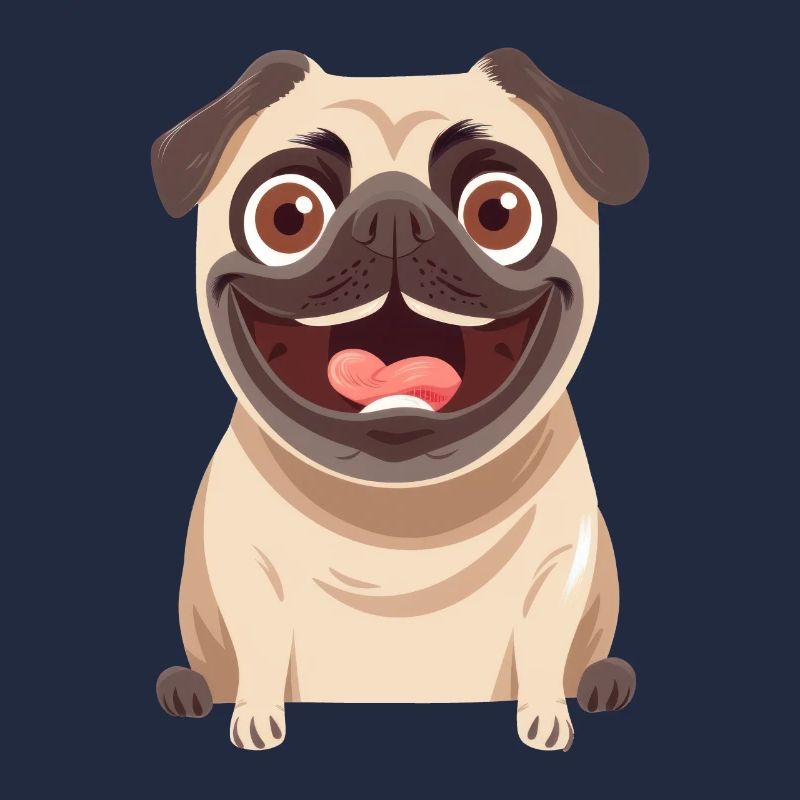 Mops | Pug | Cartoon Artwork