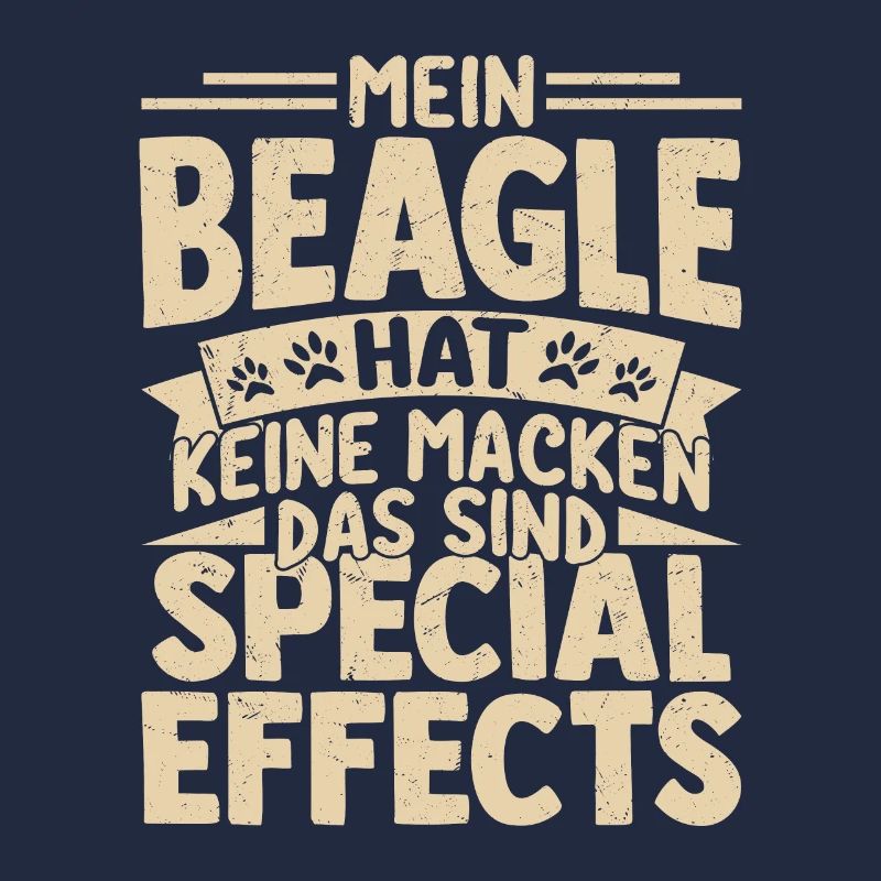 Mon Beagle n’a pas de bizarreries, ce sont des effets spéciaux