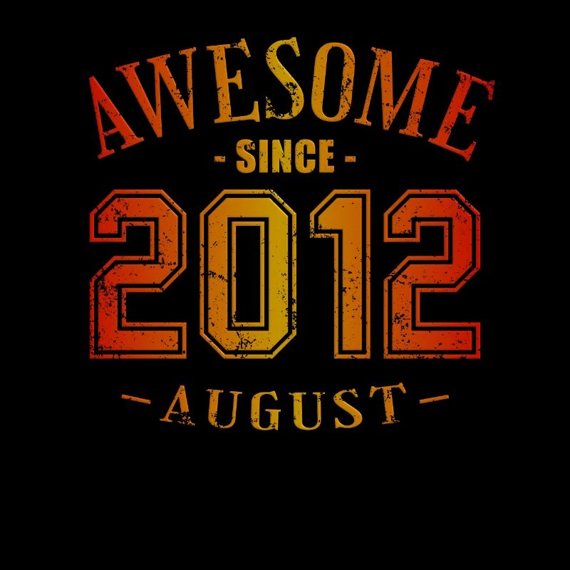 August 2012 - Geburtstag im August Awesome