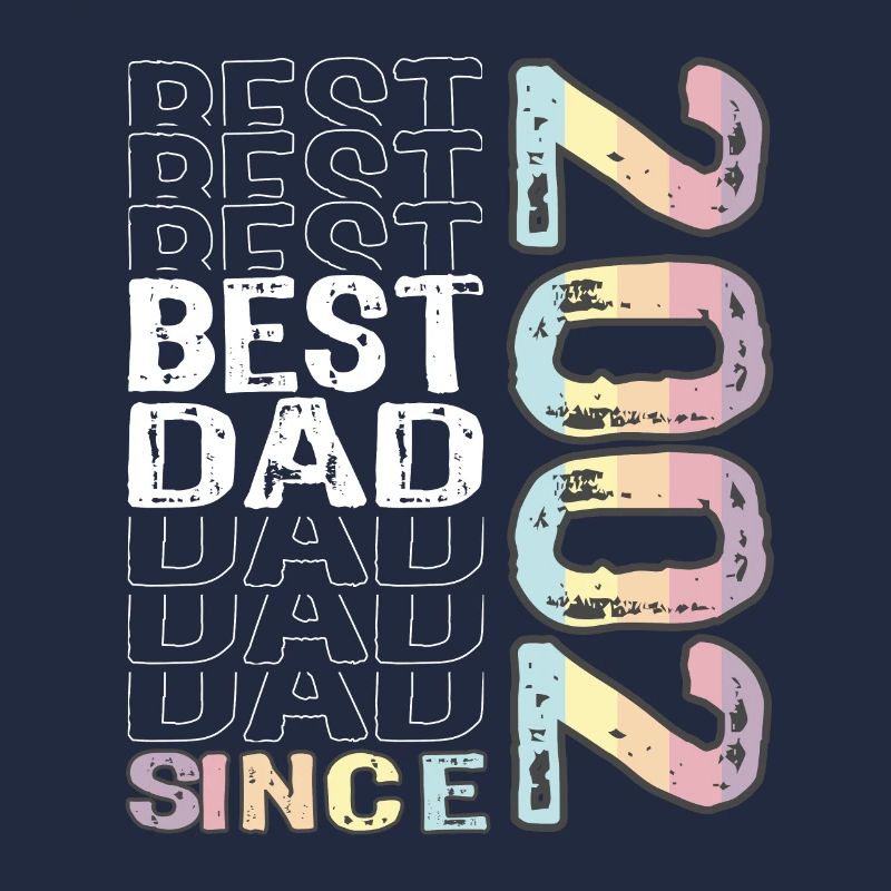 Bester Papa der Welt seit 2002 Vatertag