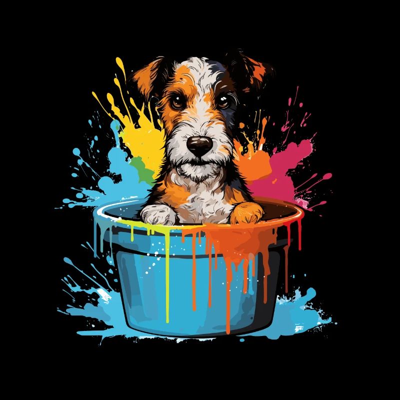 Foxterrier Hund Hunderasse
