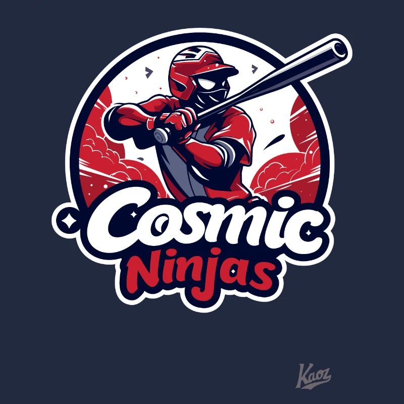 Équipe de baseball ninja cosmique