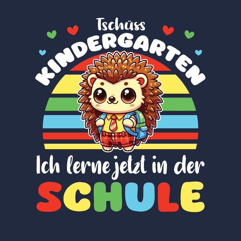 Bye bye kindergarten, I'm learning at school